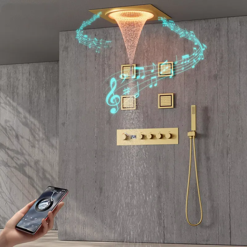 Ensemble de douche LED intelli - Spa&Wellness Earth City Шелепиха avis et prix